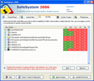 SafeSystem screenshot